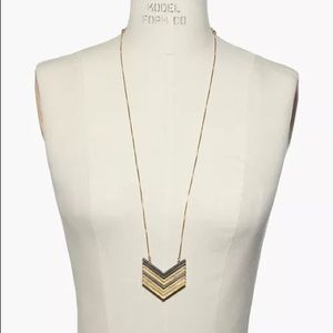 Madewell arrow stack necklace